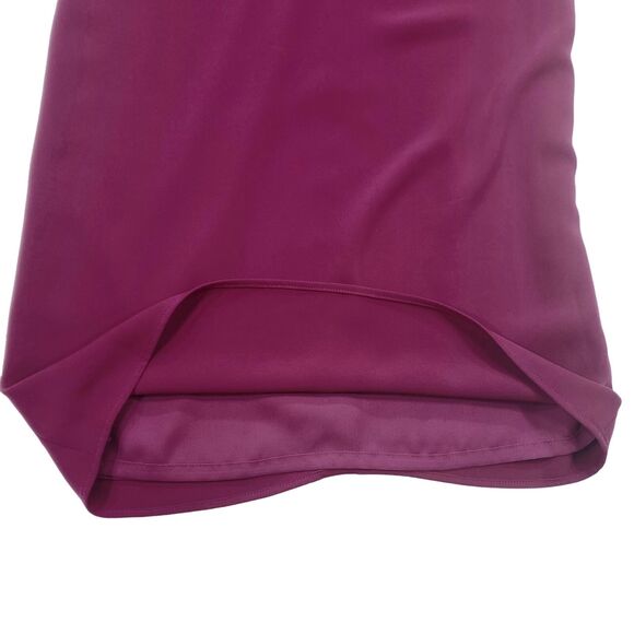 LRL Ralph Lauren Shift Dress 2 Women Cold Shoulder Red Cranberry NEW NWT Office - Picture 9 of 12